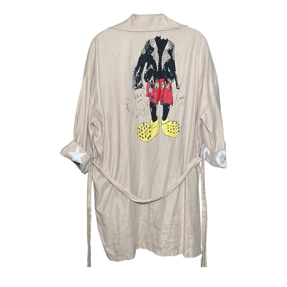 Rare Unique Y2K Punk Rock Mickey Lightweight Jacket